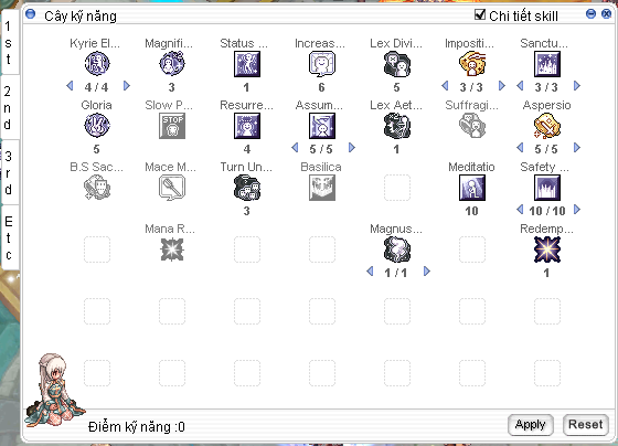Hybrid Support — bảng skill 2