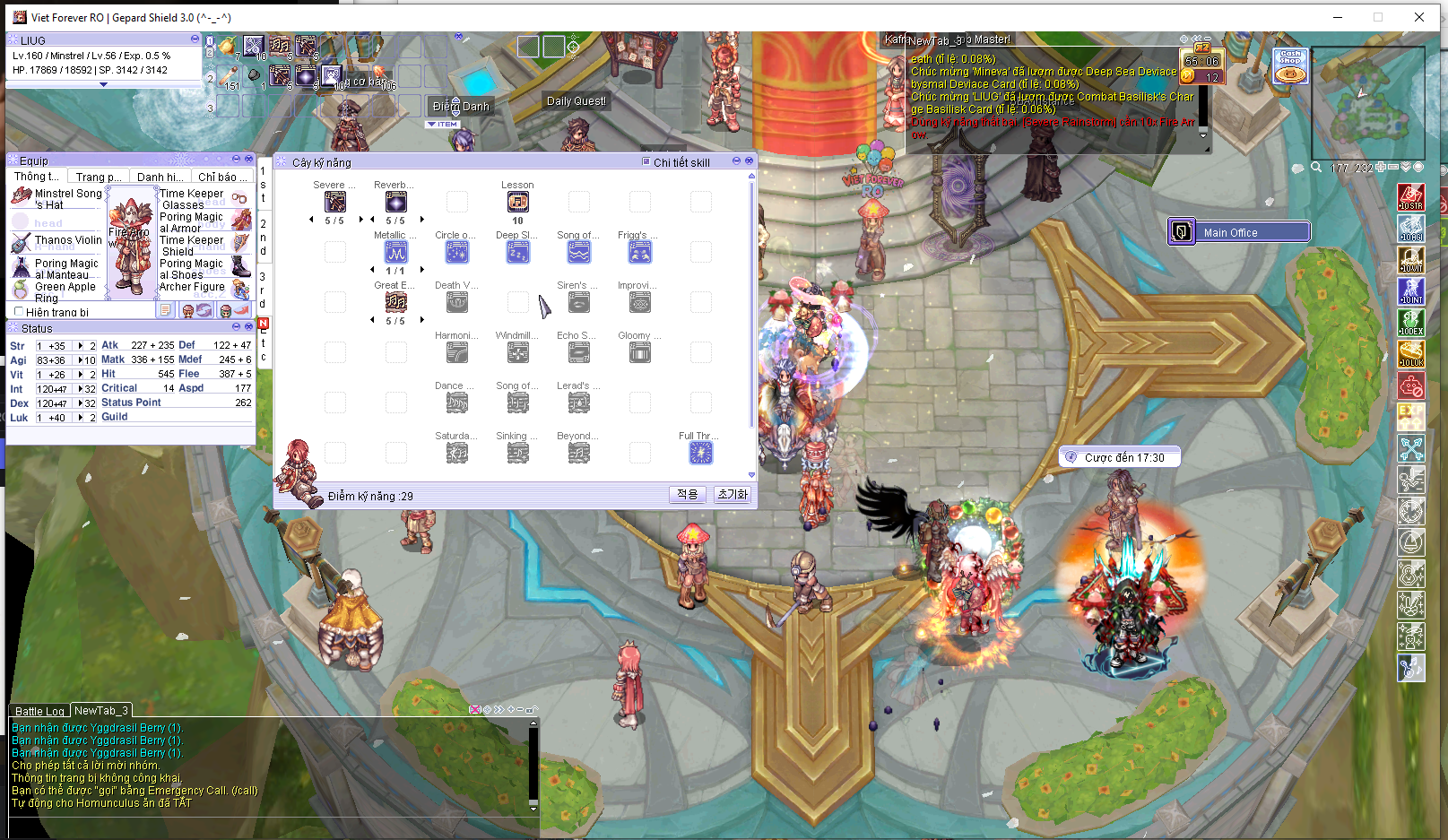 Skill tree & build chi tiết