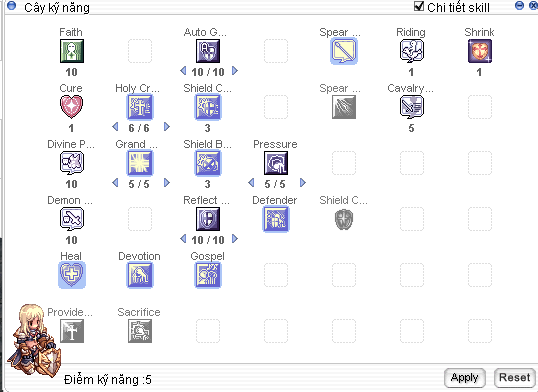 Skill tree — phần 2