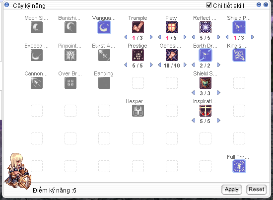 Skill tree — phần 3